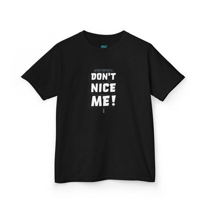 Don't Nice Me! Disc Golf Humor Girls' Heavy Cotton T-Shirt