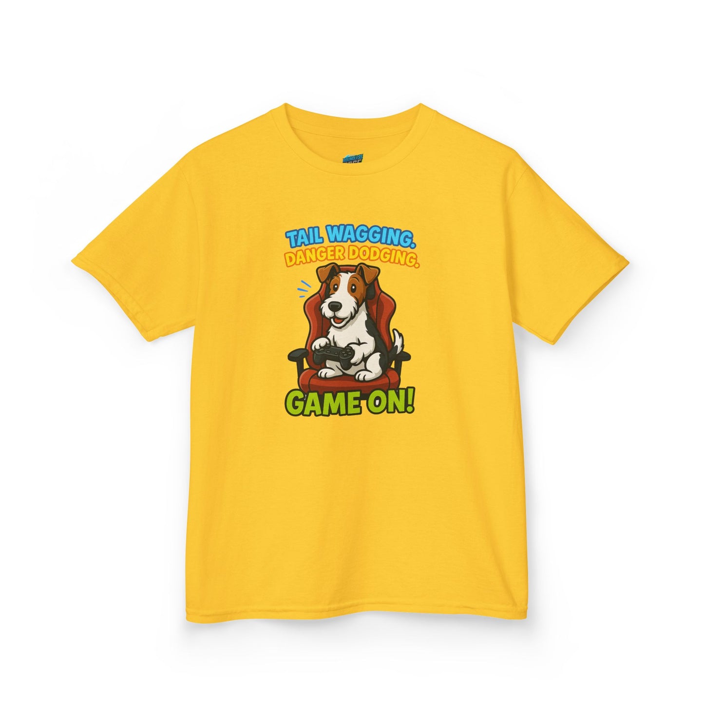 Game On... Playing with Danger Girls' Heavy Cotton T-Shirt