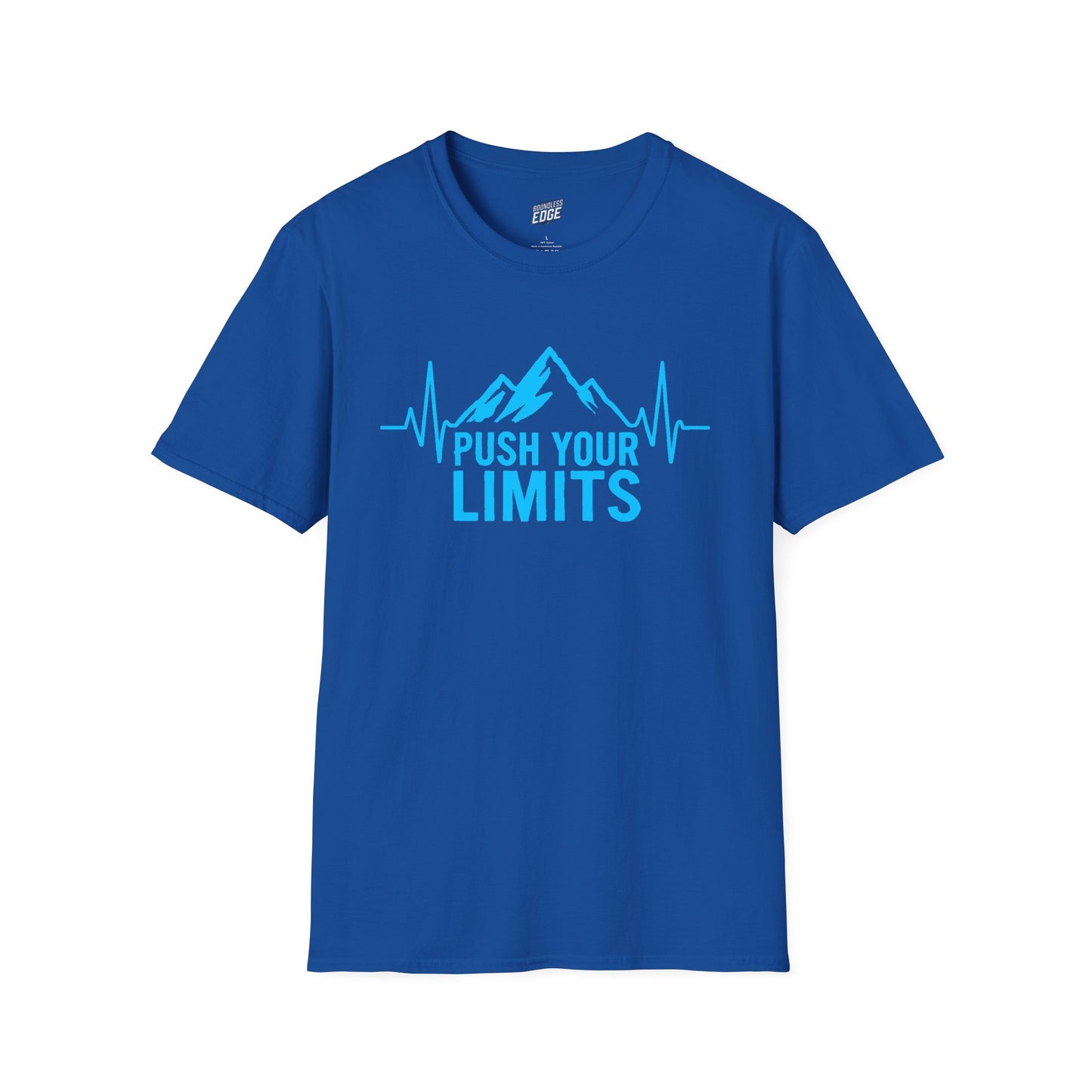 Push Your Limit's Heartbeat Hiking Men's Basic T-Shirt