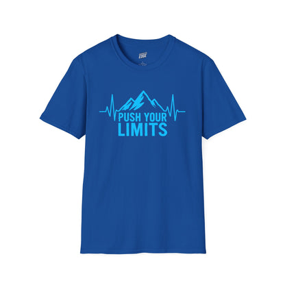 Push Your Limit's Heartbeat Hiking Men's Basic T-Shirt