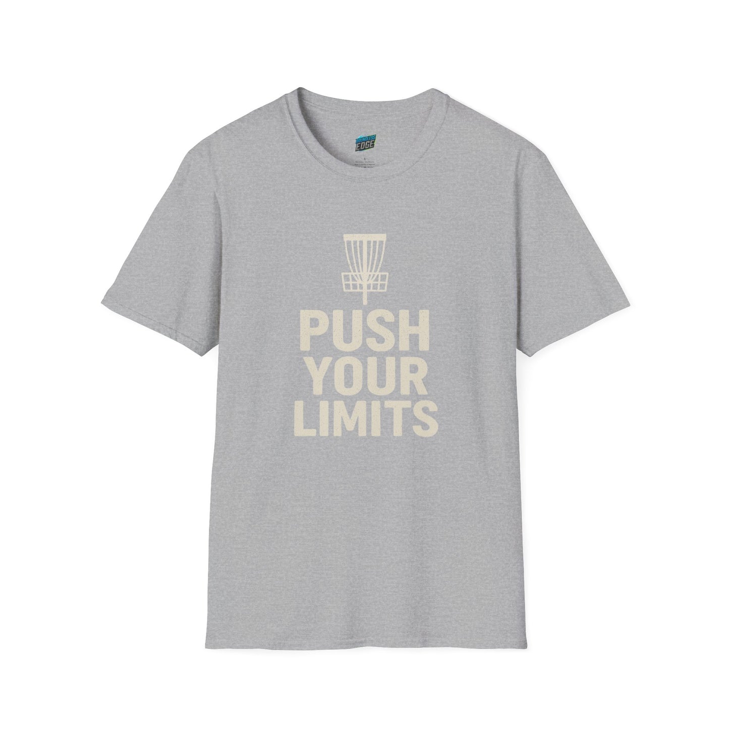 Push Your Limits Disc Golf Men's Basic T-Shirt