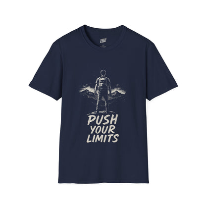 Summit Edition Push Your Limits Hiking Men's Basic T-Shirt