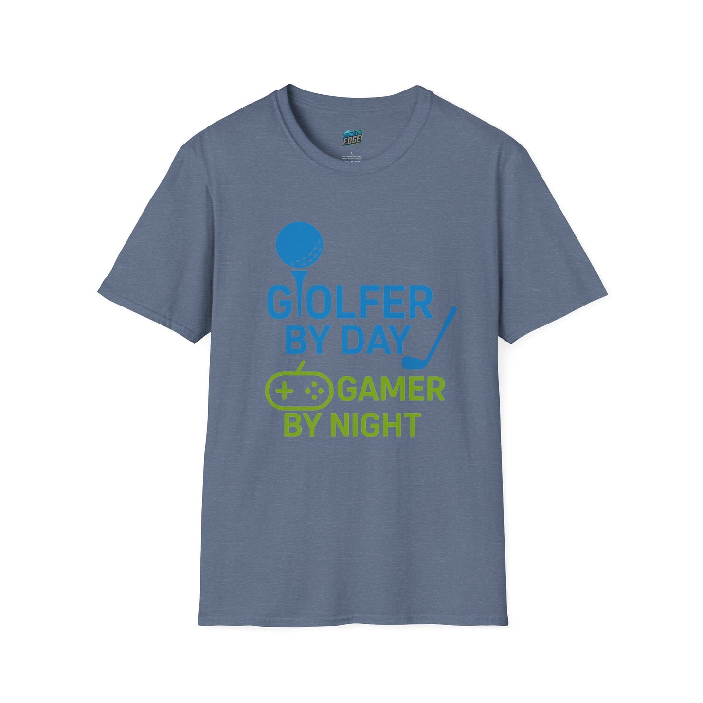 Golfer by Day, Gamer by Night Men's Basic T-Shirt