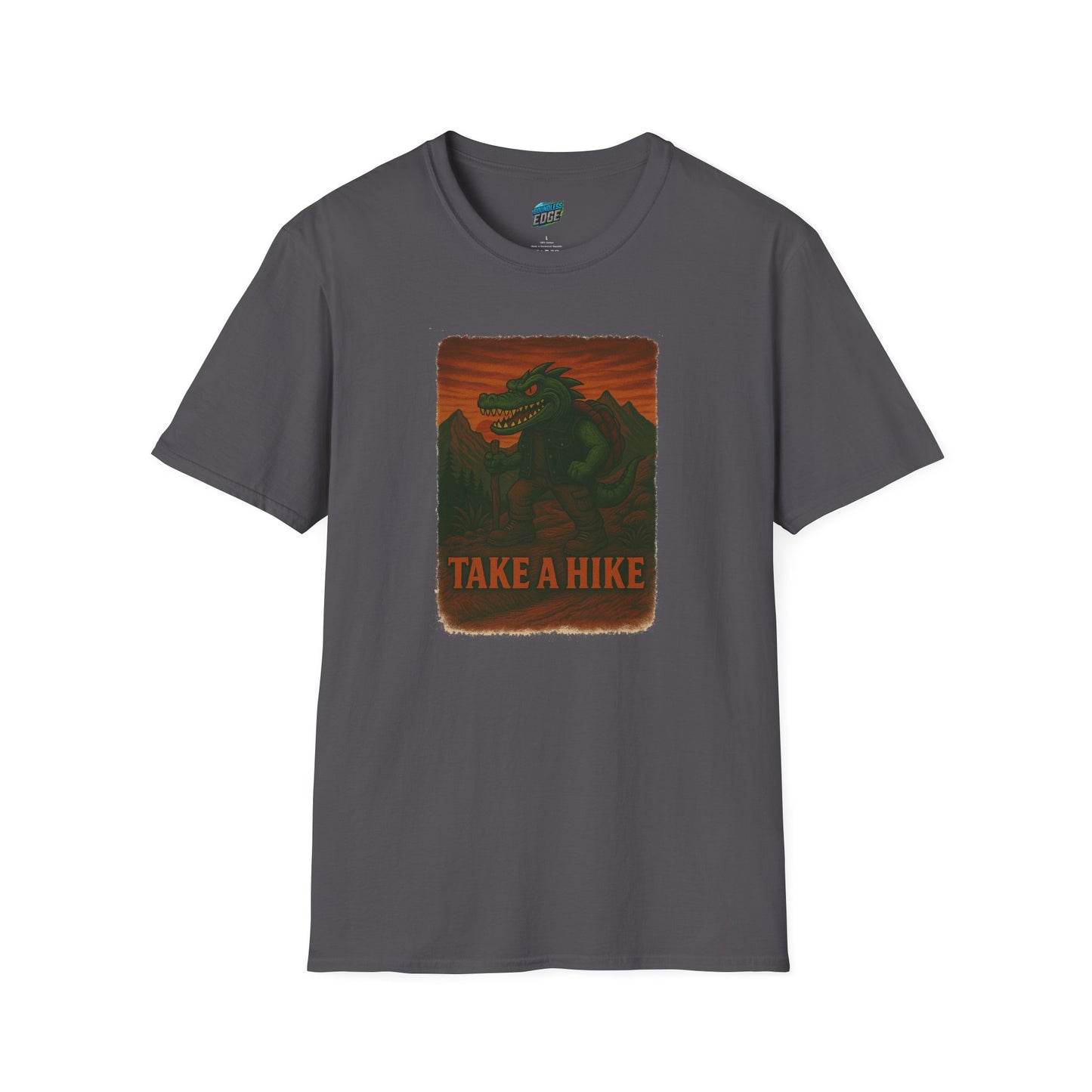 Take a Hike Gator Hiking Men's Basic T-Shirt