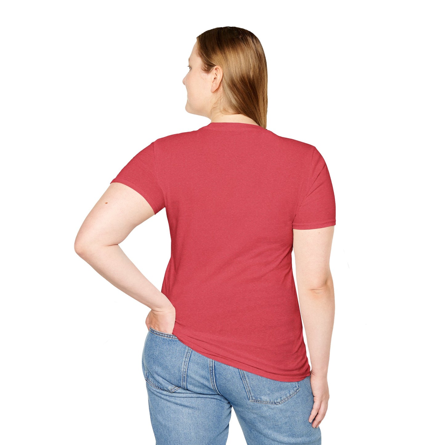 Boundless Edge Logo Tee – Everyday Edition Women's Basic T-Shirt (Heather Red Only)