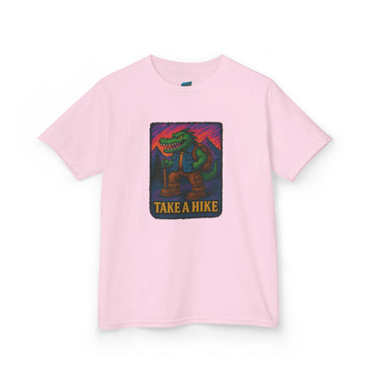 Take a Hike. Gator Hiking Boys' Heavy Cotton T-Shirt
