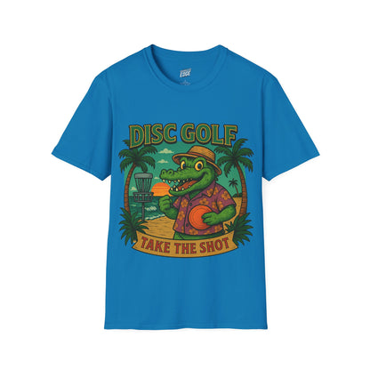 Gator Vibes Disc Golf Edition Men's Basic T-Shirt (Take the Shot)