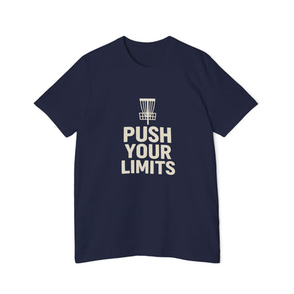 Push Your Limits – Disc Golf Men's Premium T-Shirt