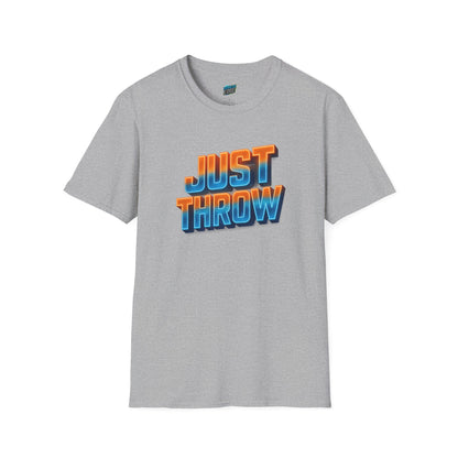 Just Throw Disc Golf Men's Basic T-Shirt