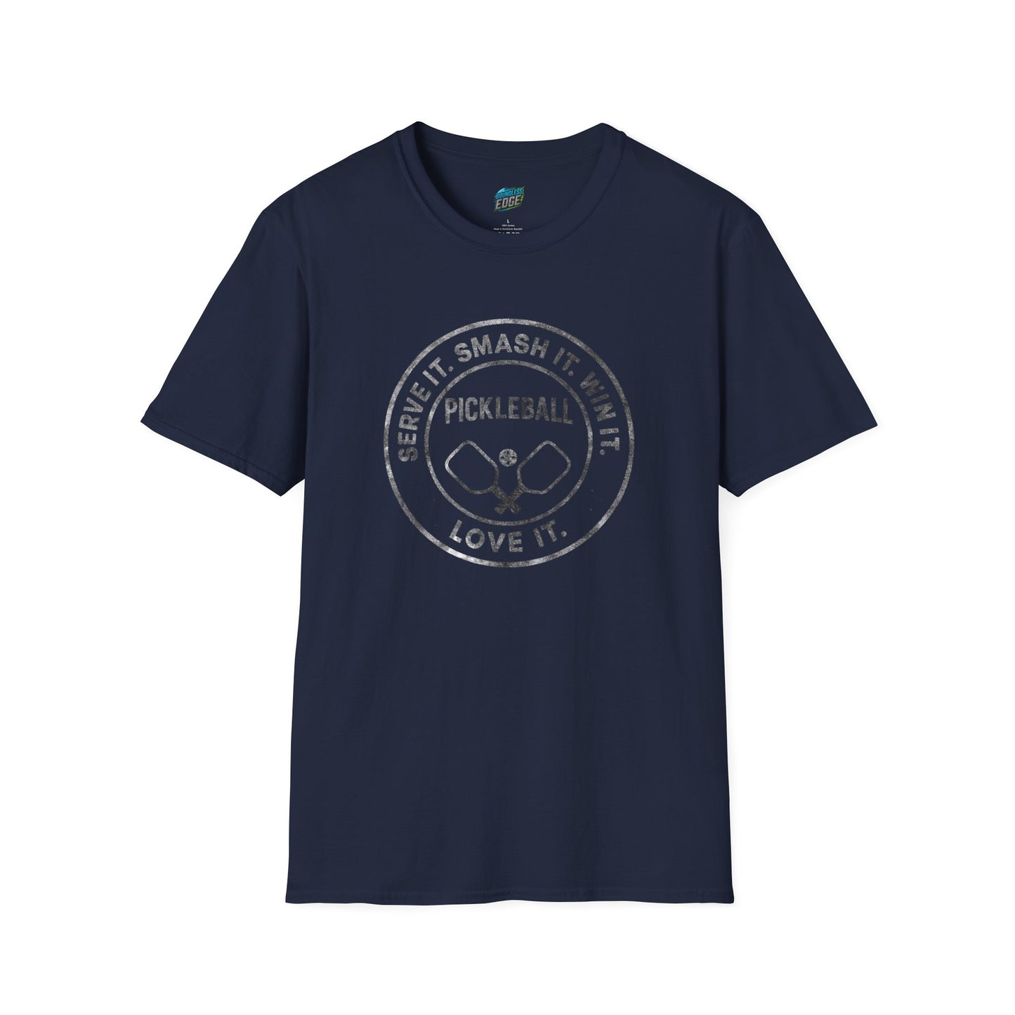 Serve it. Smash it. Win it. Love it. Pickleball Men's Basic T-Shirt