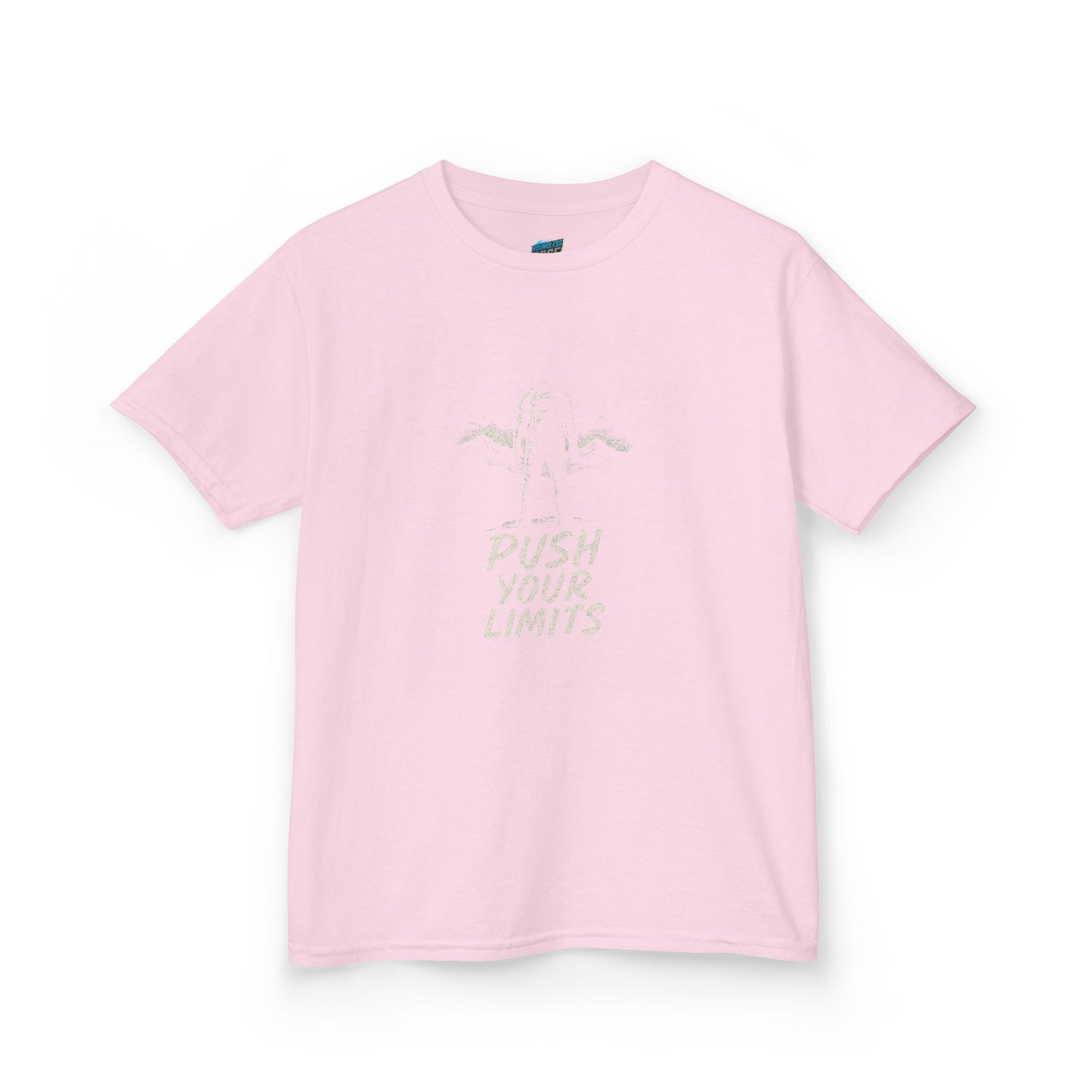 Push Your Limits Hiking Boys' Heavy Cotton T-Shirt