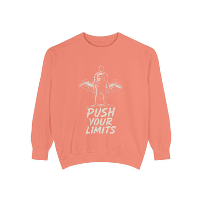 Summit Edition Push Your Limits Hiking Women's Premium Crewneck Sweatshirt