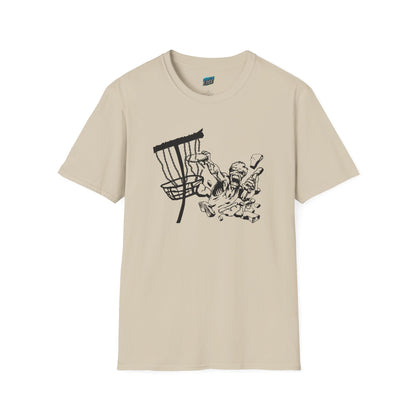 Zombie Disc Golf Men's Basic Softstyle T-Shirt