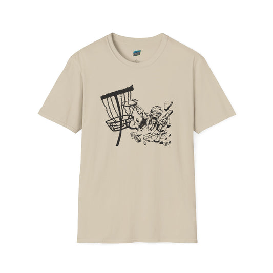 Zombie Disc Golf Men's Basic Softstyle T-Shirt