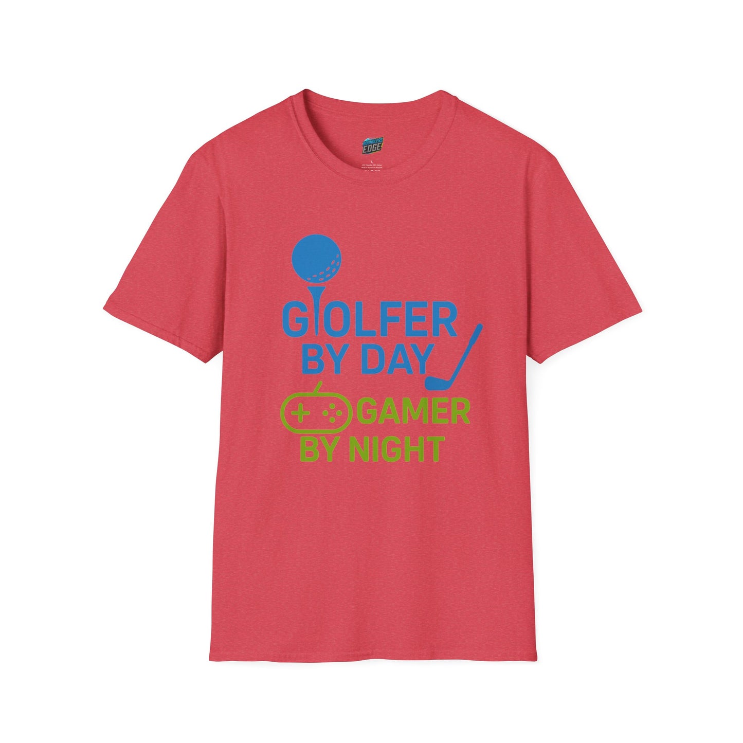 Golfer by Day, Gamer by Night Men's Basic T-Shirt
