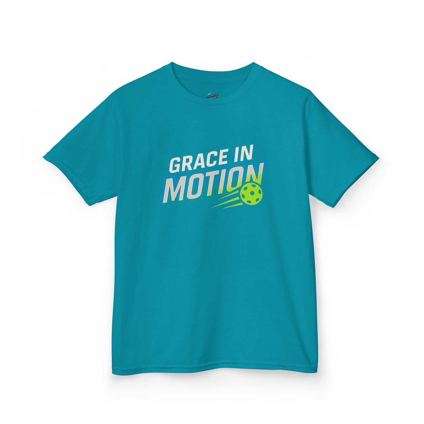 Grace in Motion Pickleball Girls' Heavy Cotton T-Shirt