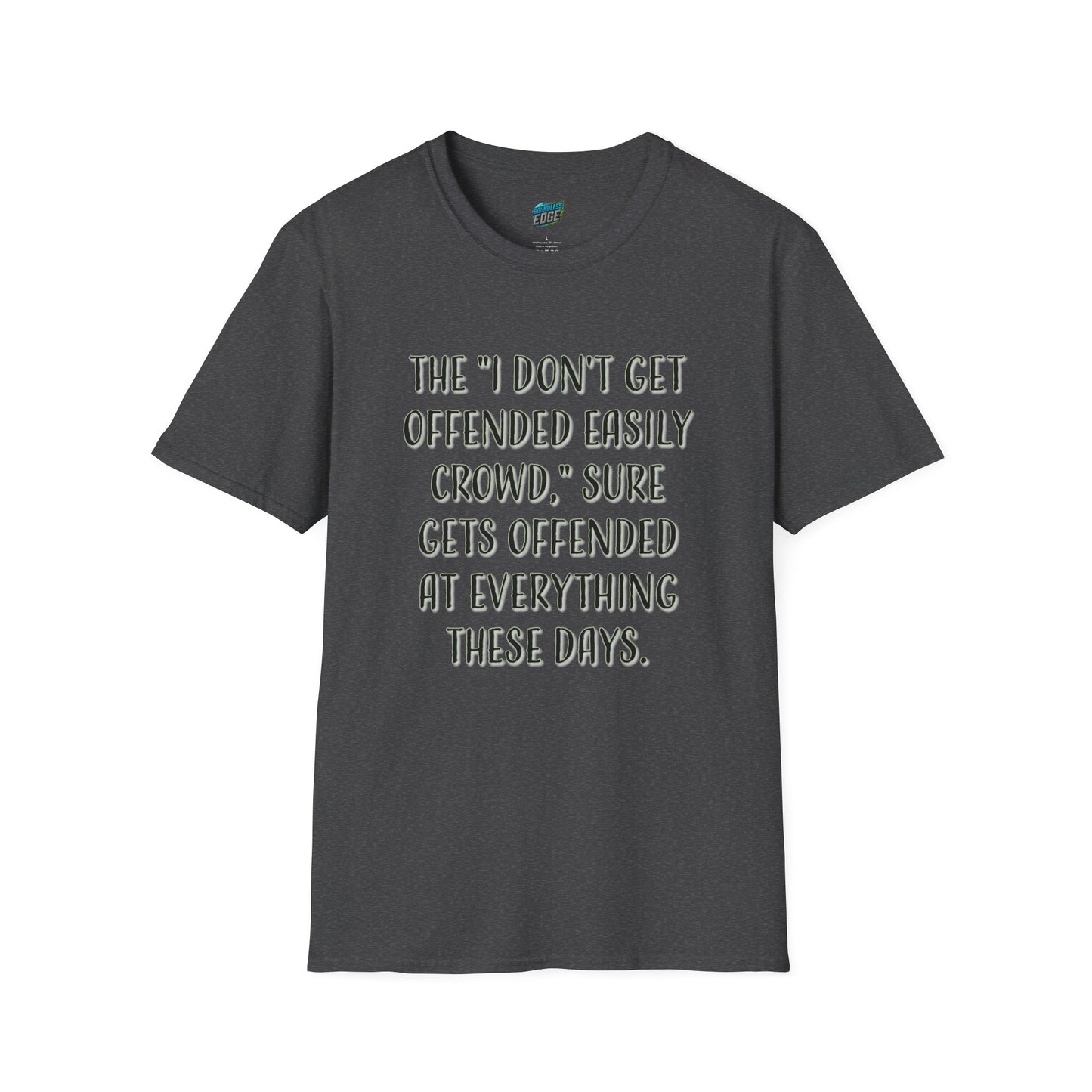I Don't Get Offended Easily... Humor Men's Basic T-Shirt