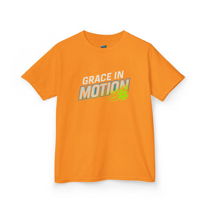 Grace in Motion Pickleball Girls' Heavy Cotton T-Shirt