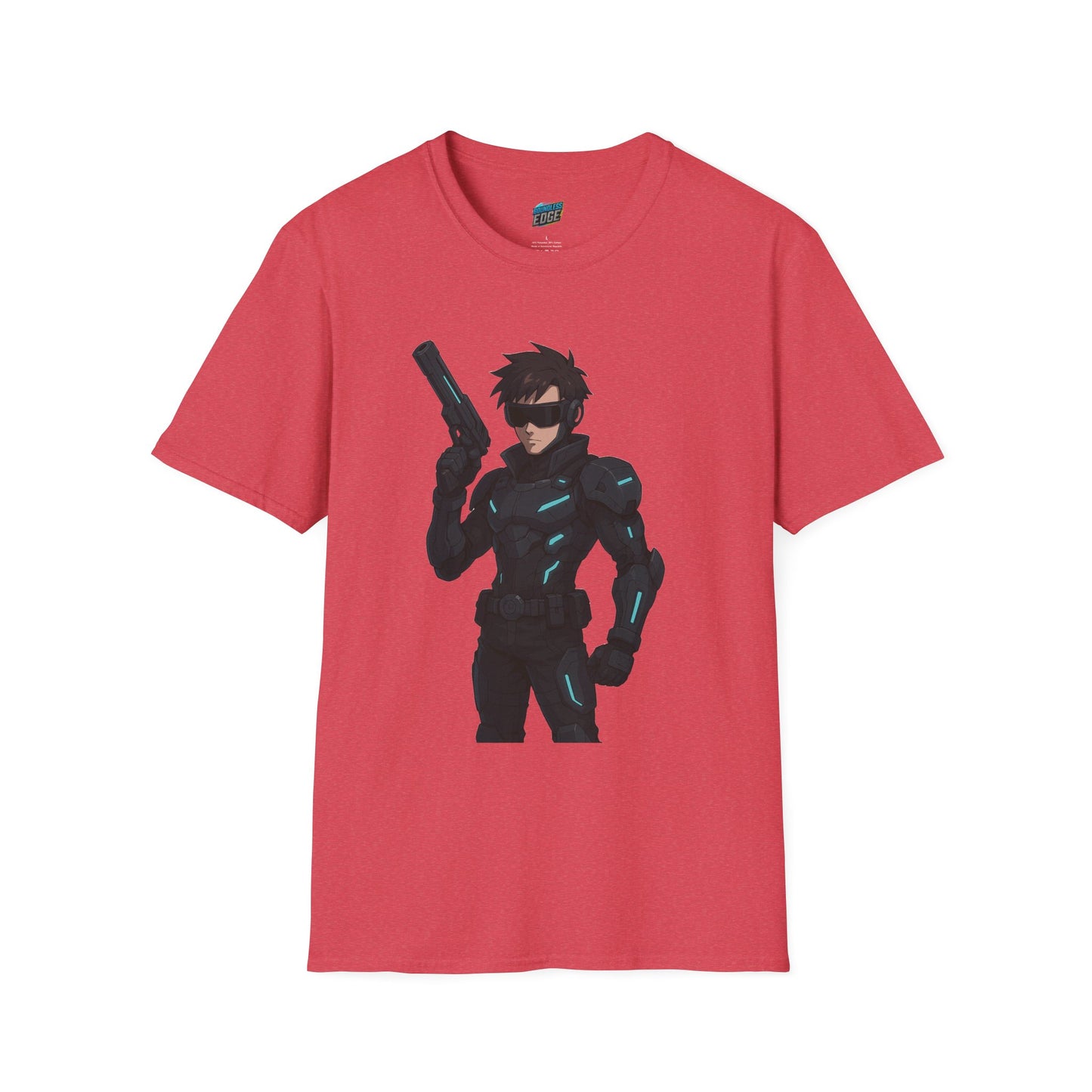Cyber Agent Anime Men's Basic T-Shirt