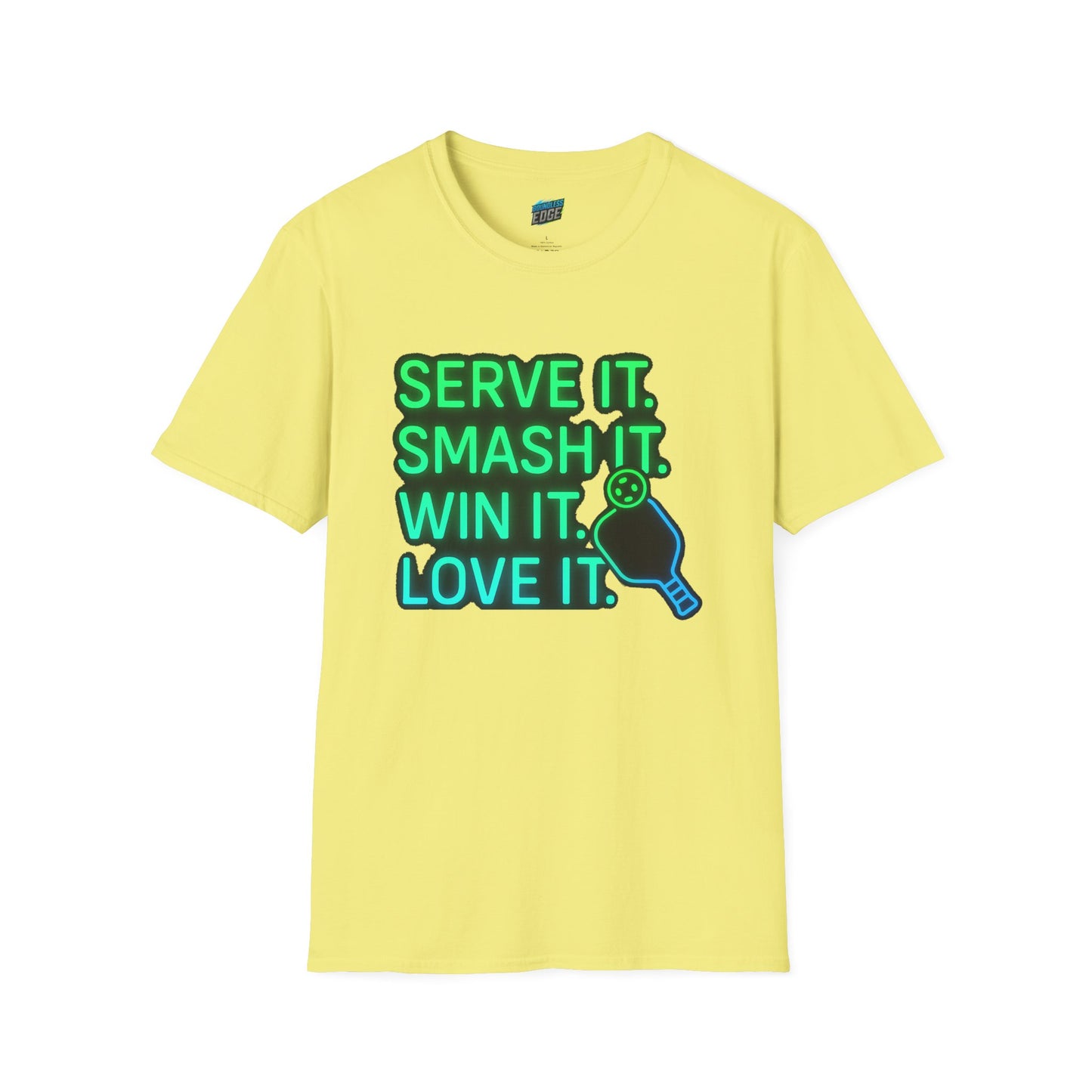 Serve it. Smash it. Win it. Love it. Pickleball Women's Basic T-Shirt