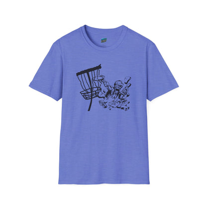 Zombie Disc Golf Men's Basic Softstyle T-Shirt