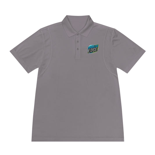 Boundless Edge Disc Golf Men's Sport Polo Premium T-Shirt