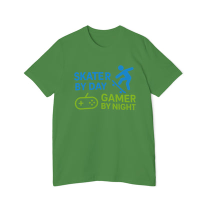 Skater by Day, Gamer by Night Skateboarding Men's Premium T-Shirt