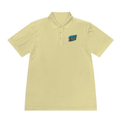Boundless Edge Disc Golf Men's Sport Polo Premium T-Shirt