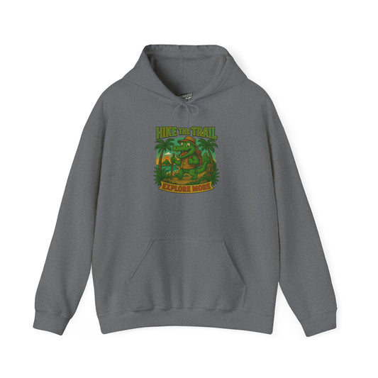 Hike the Trail – Explore More Hiking Women's Basic Heavy Blend Hoodie Sweatshirt
