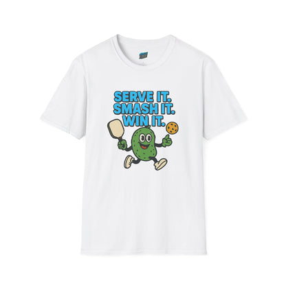 Serve it. Smash it. Win it. Pickleball Women's Basic T-Shirt