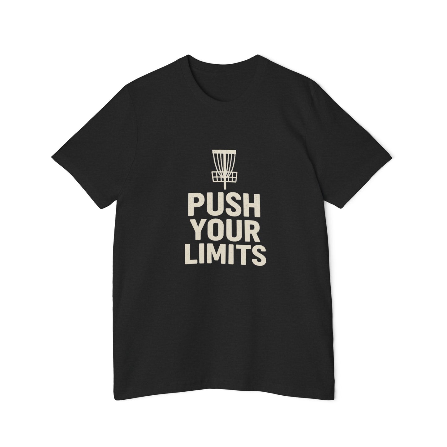 Push Your Limits – Disc Golf Men's Premium T-Shirt