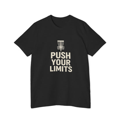 Push Your Limits – Disc Golf Men's Premium T-Shirt