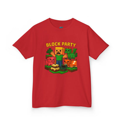 Block Party Playing with Danger Boys' Heavy Cotton T-Shirt