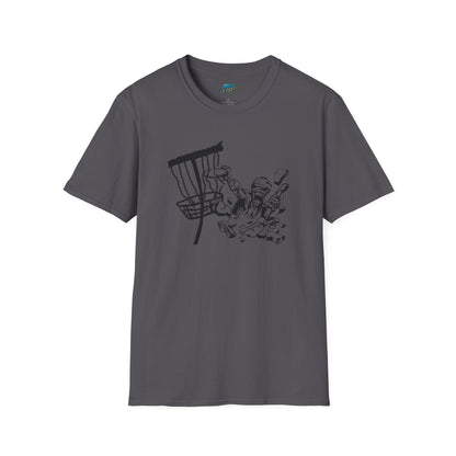 Zombie Disc Golf Men's Basic Softstyle T-Shirt