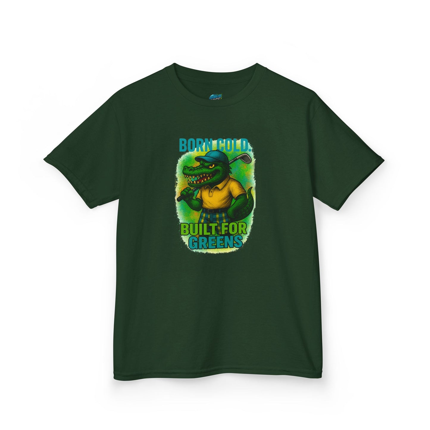 Born Cold. Built For Greens. Gator Golf Boys' Heavy Cotton T-Shirt