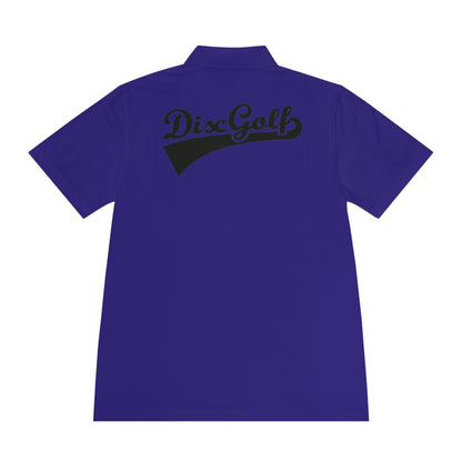 Disc Golf Men's Sport Polo Premium T-Shirt