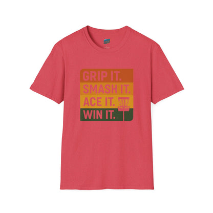 Grip it. Smash it. Ace it. Win it. Disc Golf Women's Basic T-Shirt