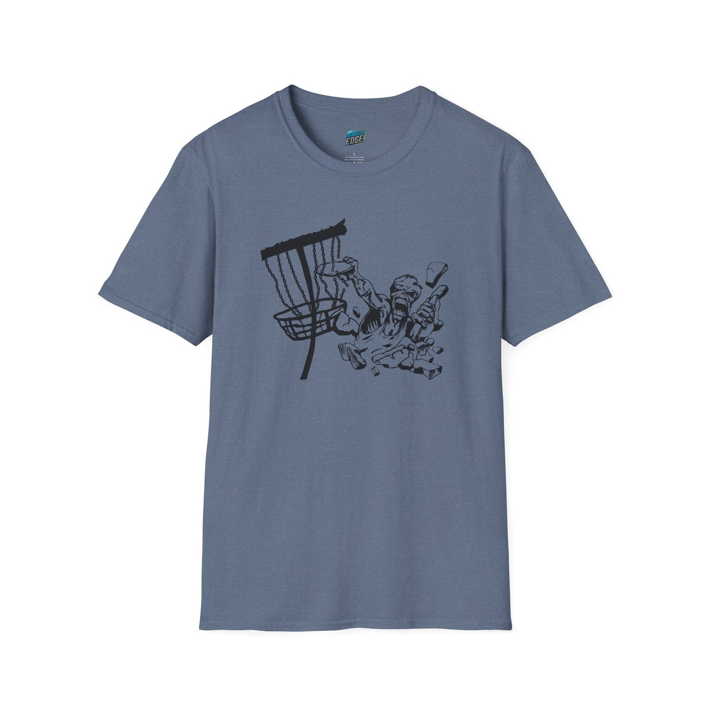 Zombie Disc Golf Men's Basic Softstyle T-Shirt