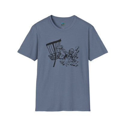Zombie Disc Golf Men's Basic Softstyle T-Shirt