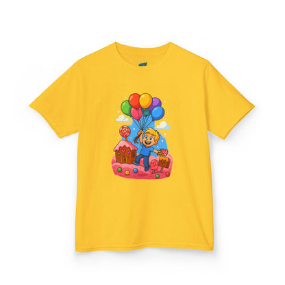 Candyland Lift-Off Playing with Danger Boys' Heavy Cotton T-Shirt