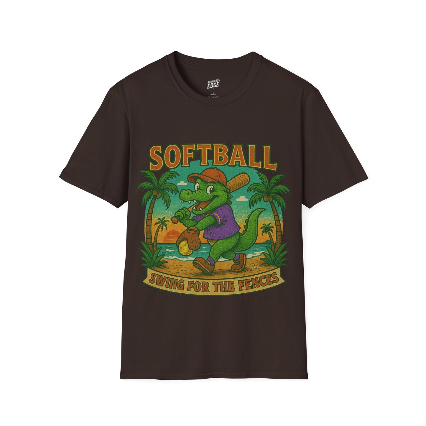 Gator Vibes Softball Edition Women's Basic T-Shirt (Swing for the Fences)