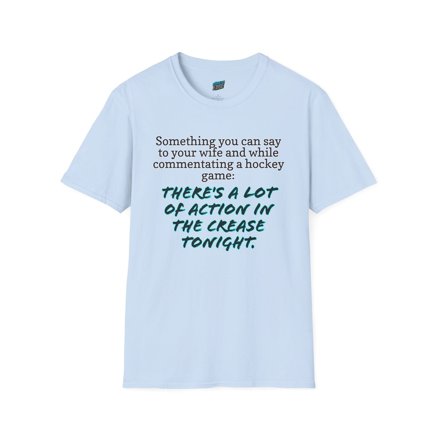 Something You Can Say... Hockey Humor Men's Basic T-Shirt
