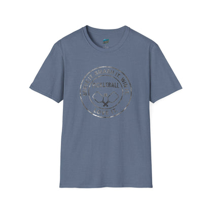 Serve it. Smash it. Win it. Love it. Pickleball Men's Basic T-Shirt