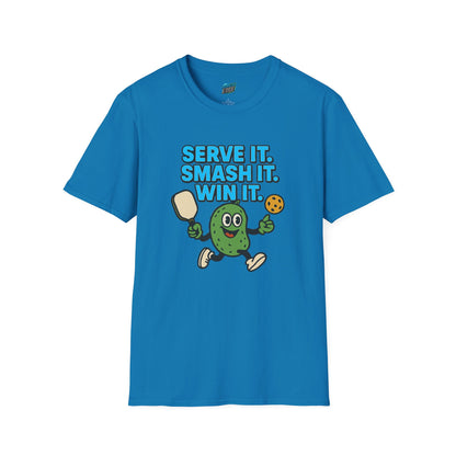 Serve it. Smash it. Win it. Pickleball Women's Basic T-Shirt