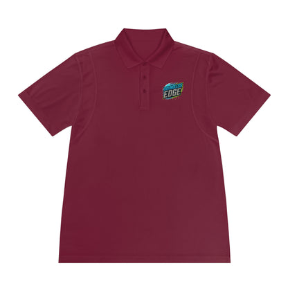Boundless Edge Disc Golf Men's Sport Polo Premium T-Shirt