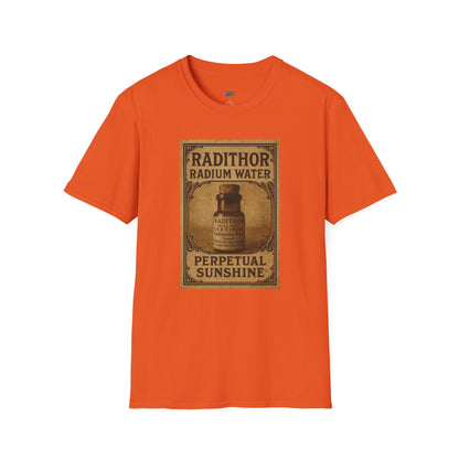 Radithor Ad Humor Vintage Men's Basic T-Shirt