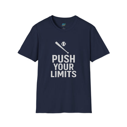 Push Your Limits Baseball Men's Basic T-Shirt