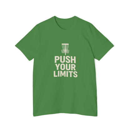 Push Your Limits – Disc Golf Men's Premium T-Shirt
