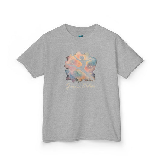 Grace in Motion Dancer Girls' Heavy Cotton T-Shirt