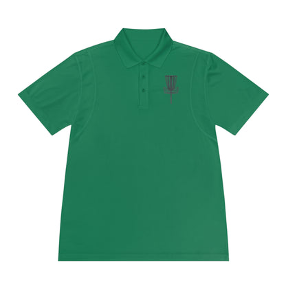 Disc Golf Men's Sport Polo Premium T-Shirt